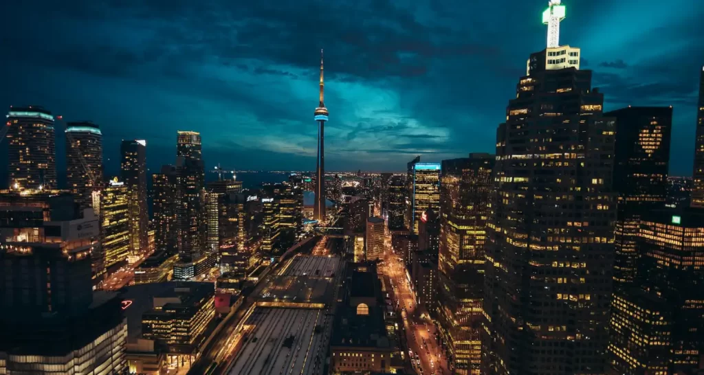 Photo of Toronto Cityscape at Night